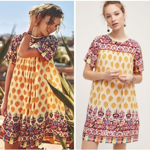 Tanvi Kedia Beaded Caltha Swing Dress size M - Picture 1 of 9